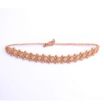 Handcrafted Macramé Beaded Adjustable Anklet